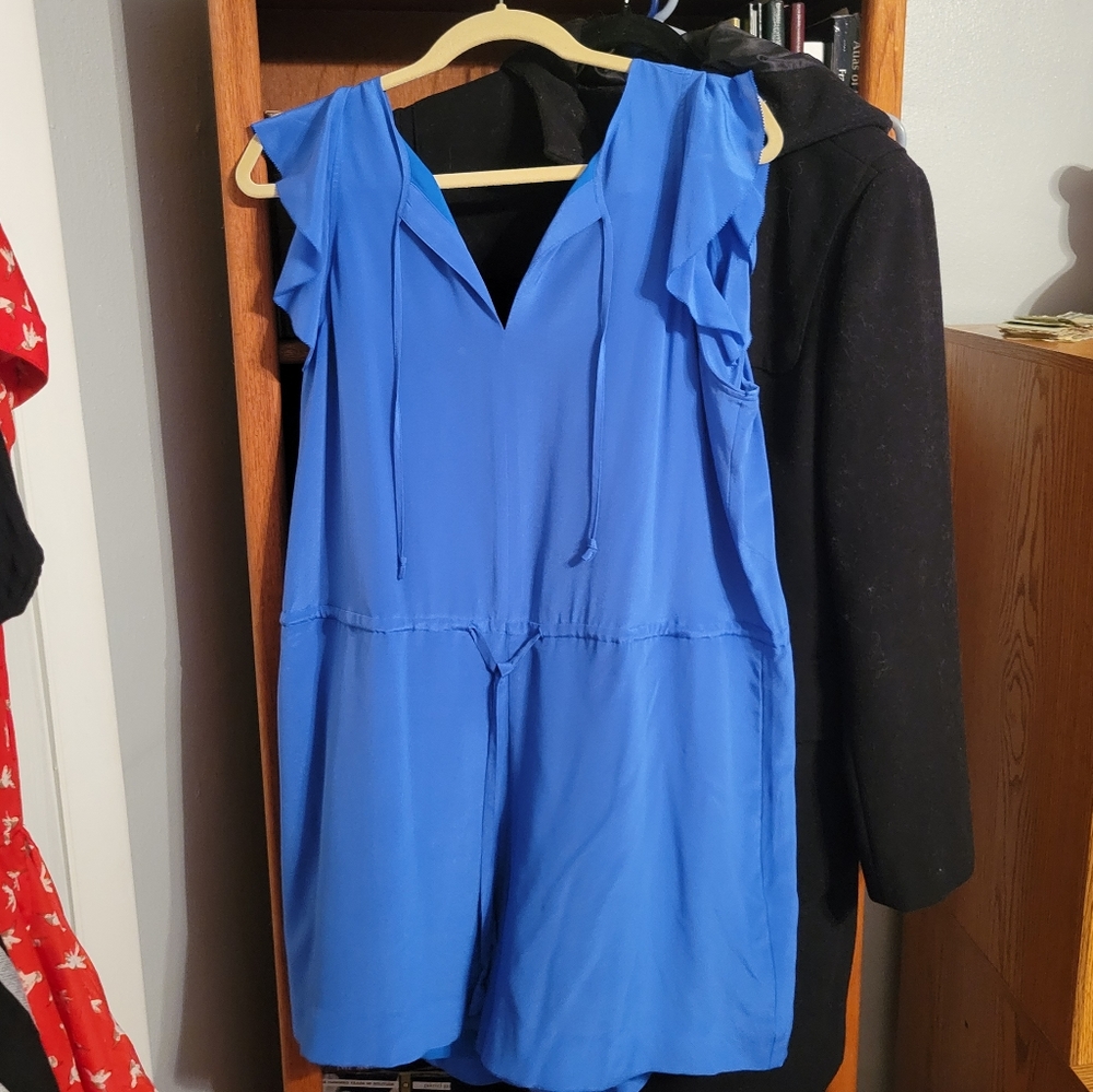 Blue Madewell Romper
